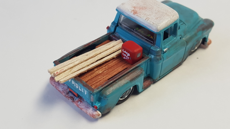 Illustration for article titled Came out of retirement and did a custom thing! 1956 GMC turned Chevy Apache!